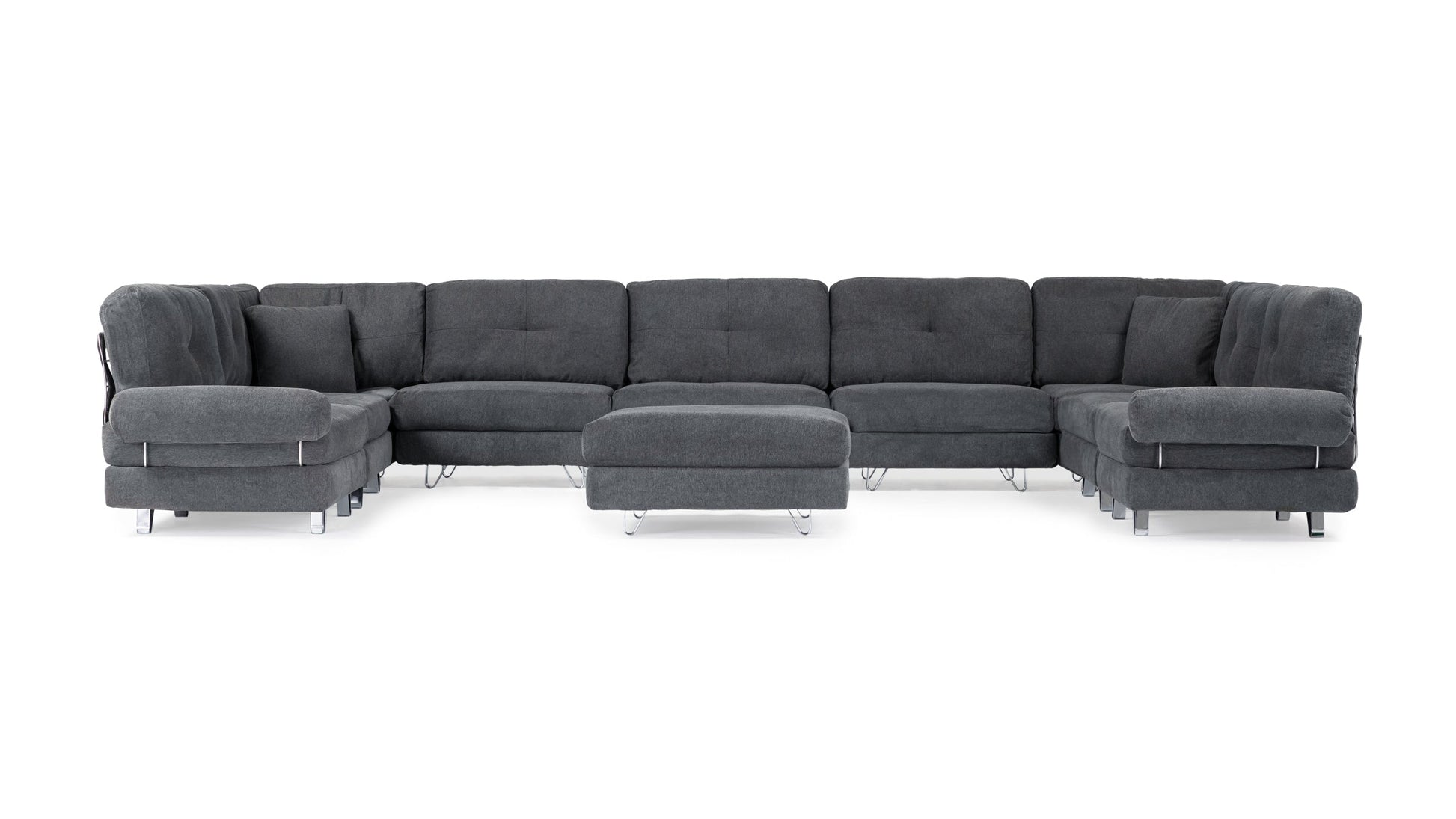 Transformer Couch - 10 Seater - Charcoal