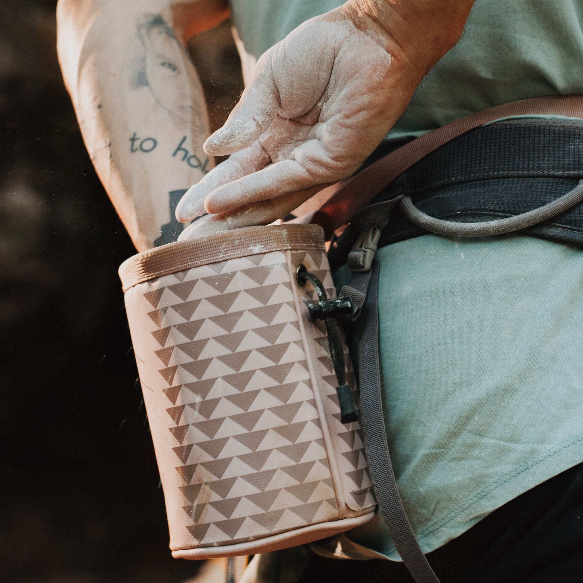 On The Roam - Chalk Bag - Pink