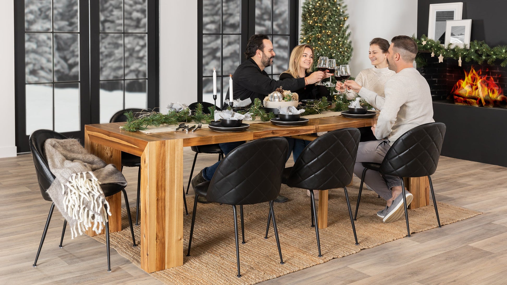 Australian Acacia::Gallery::Expanded Australian Acacia Transformer Table