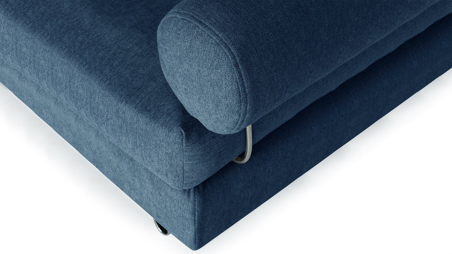 Navy Blue - Fabric::Gallery::Transformer Couch 10 seater close up