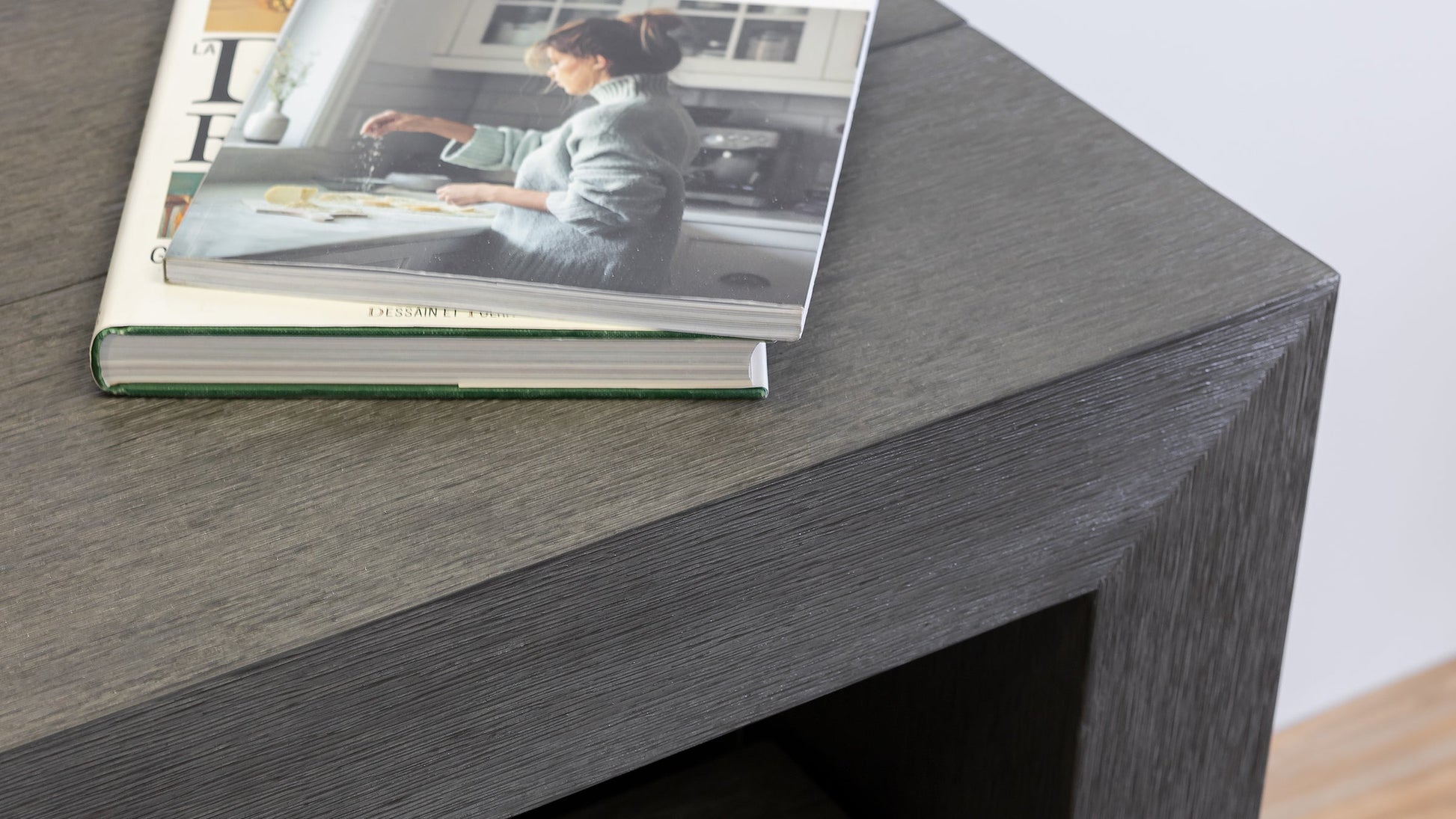 Siberian Birch::Gallery::Siberian Birch Transformer Table and Bench Collapsed Console Table