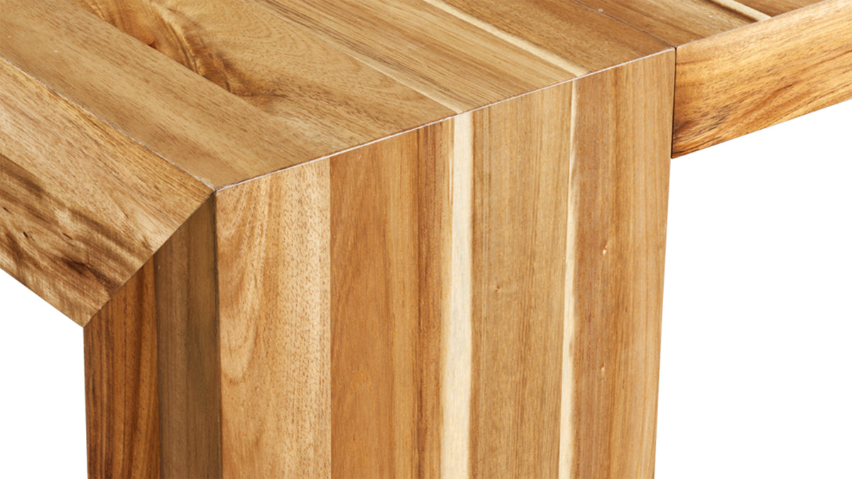 Australian Acacia::Gallery::Australian Acacia Transformer Table Wood Close Up