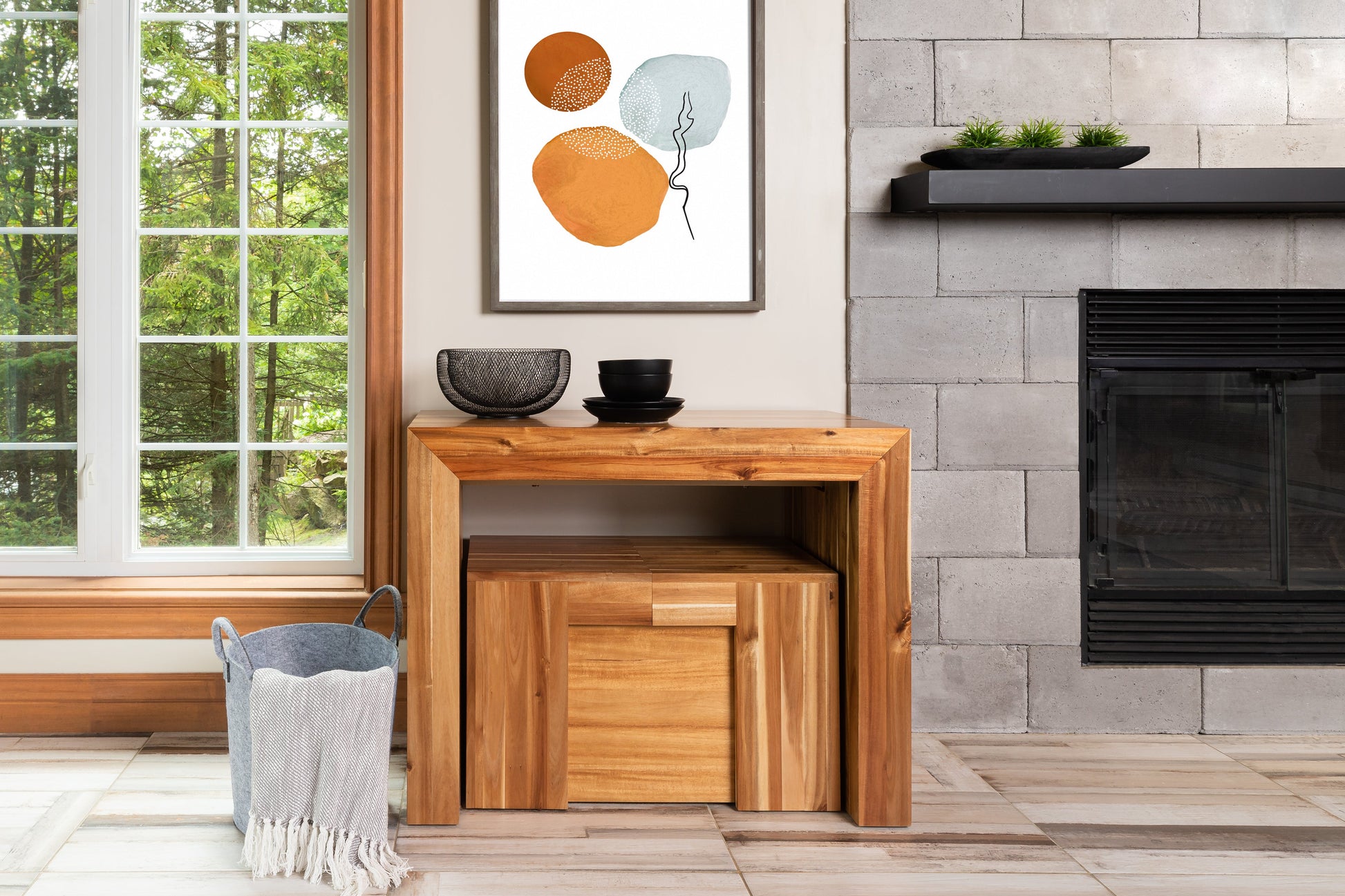 Australian Acacia::Lifestyle::Australian Acacia Dining Set in a beautiful kitchen 1