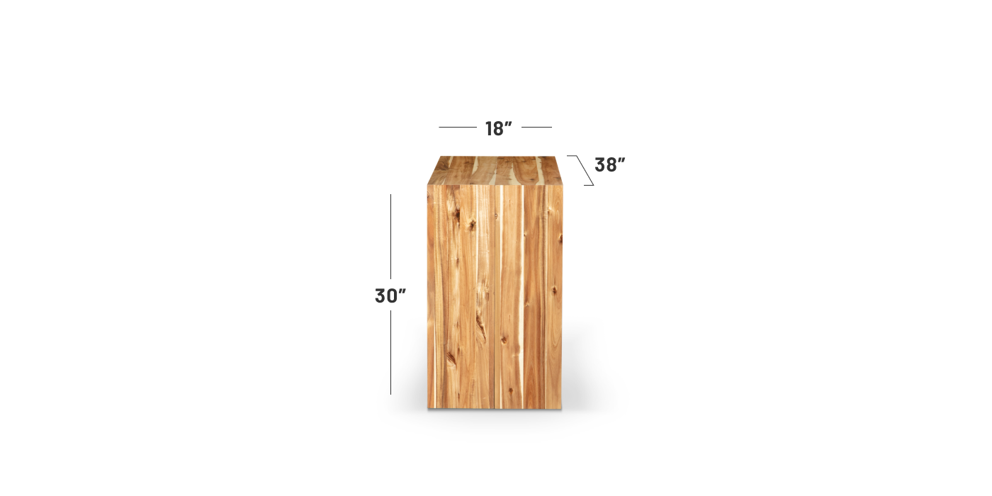 Australian Acacia::Specs::Length: 0 panel