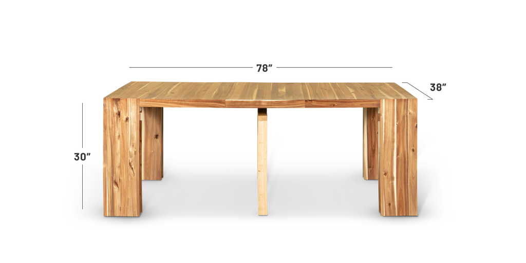 Australian Acacia::Specs::Length: 3 panel