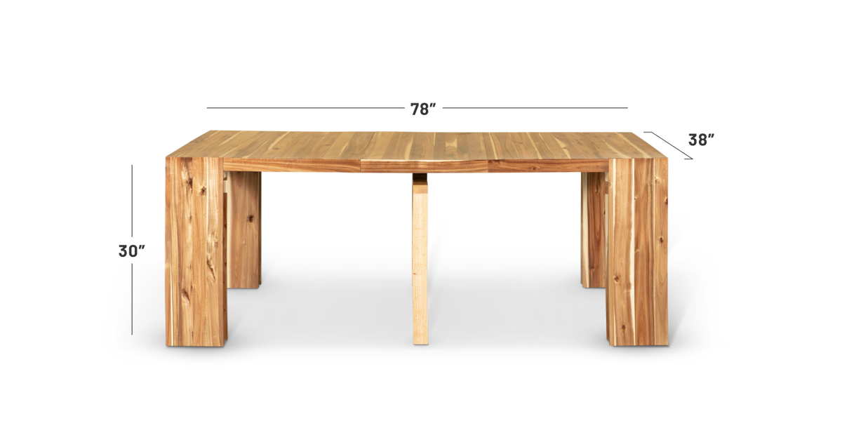 Australian Acacia::Specs::Length: 3 panel