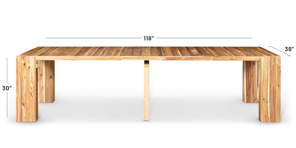 Australian Acacia::Specs::Length: 5 panel