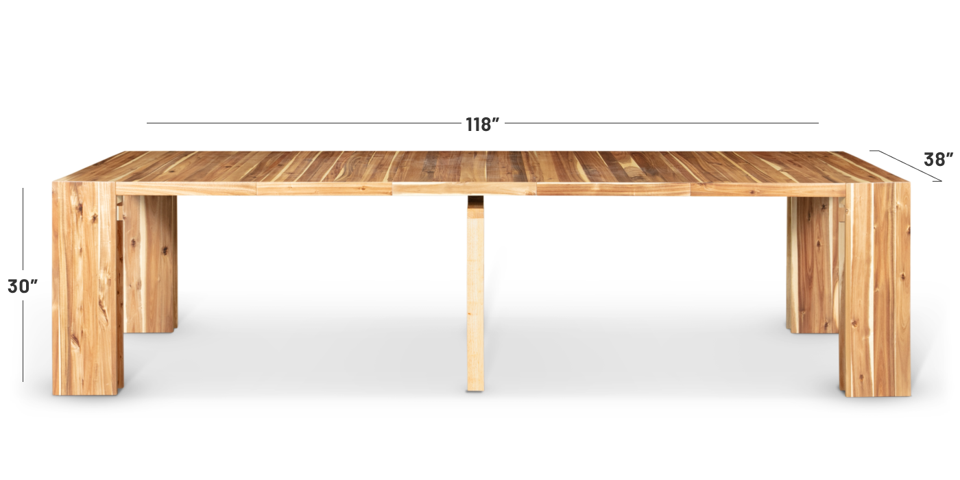 Australian Acacia::Specs::Length: 5 panel