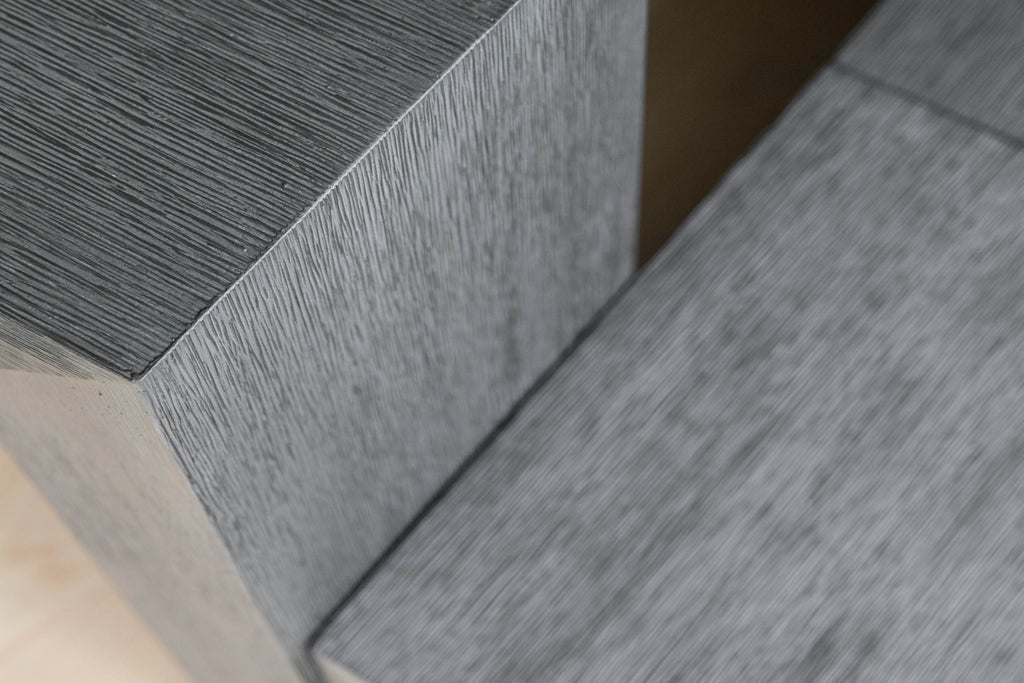 Siberian Birch::Lifestyle::Coffee time on the Canadian Dark Oak Transformer Table close up