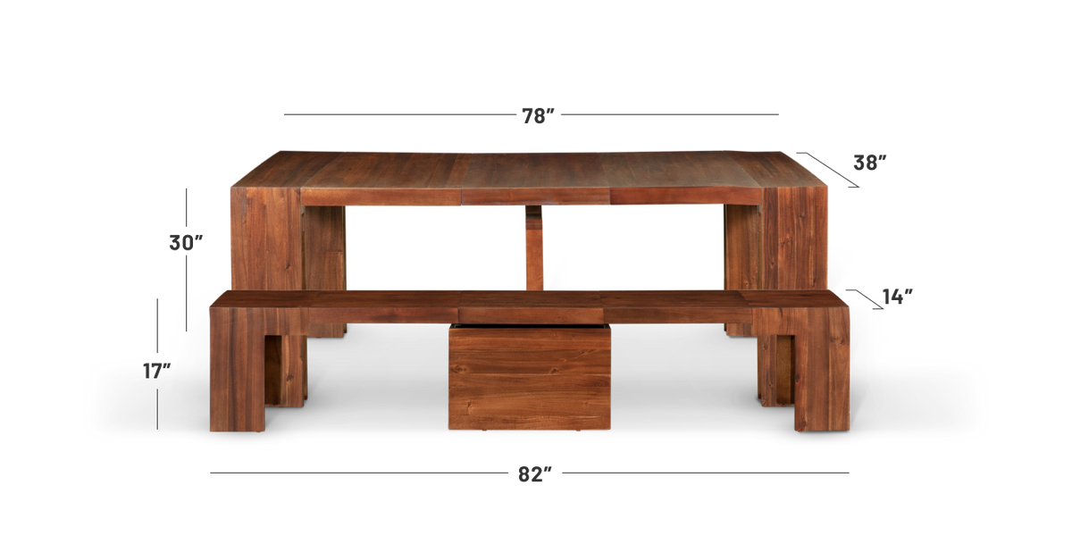 American Mahogany::Specs::Length: 3 panel