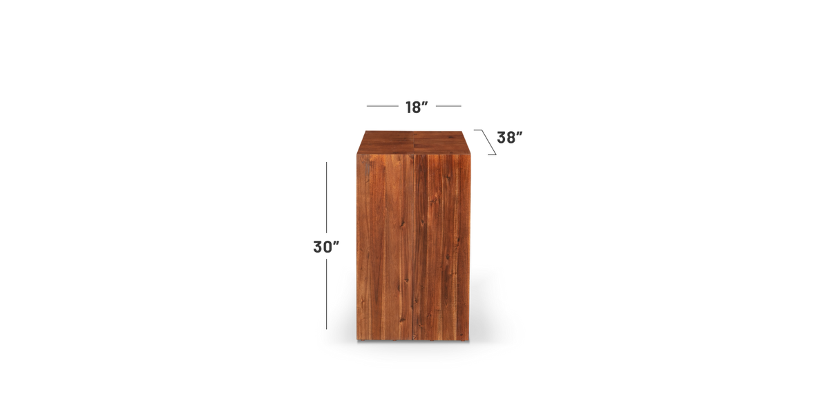 American Mahogany::Specs::Length: 0 panel