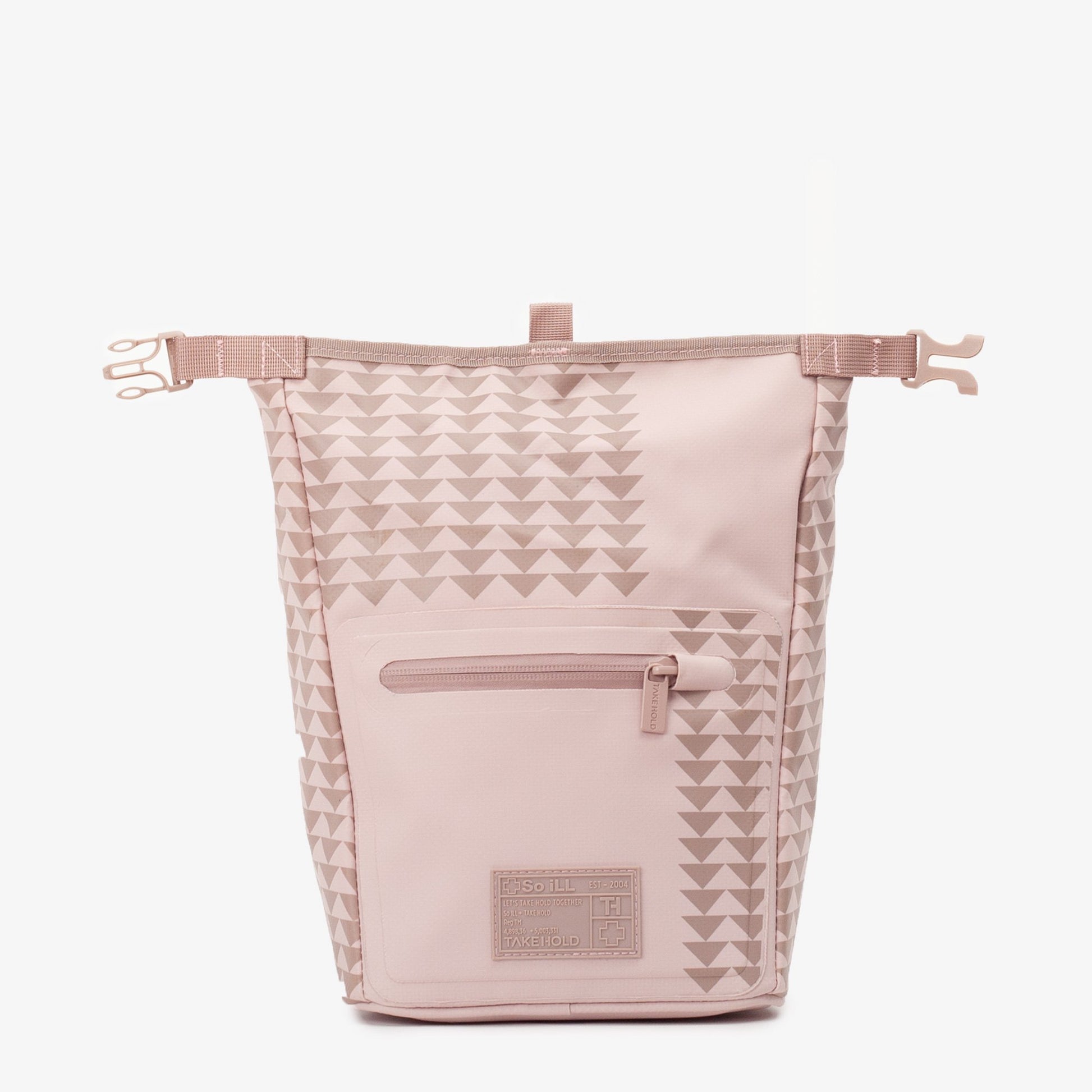 On The Roam - Rolldown Chalk Bucket - Pink