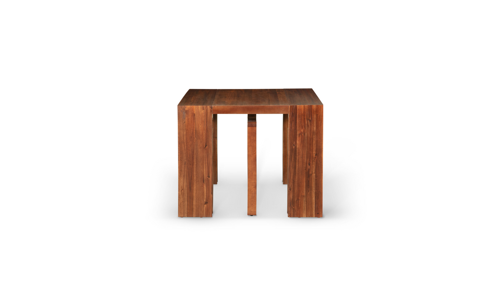 American Mahogany::LandingTimeline::Expanded American Mahogany table on white background