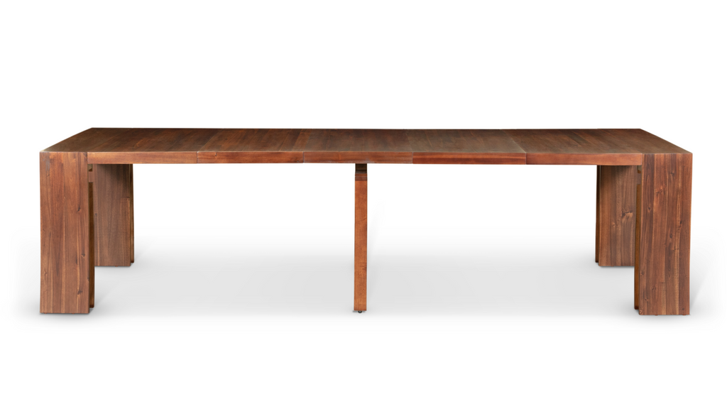 American Mahogany::LandingTimeline::Expanded American Mahogany table on white background